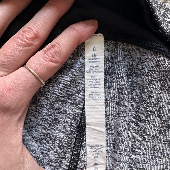 EUC Lululemon Size 8 Inspire TightII Power Luxtreme Leggings 26” Suited Jacquard - Picture 6 of 9